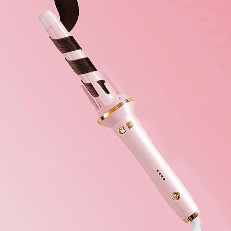 Fully Automatic Curling Stick For Lazy People With Curly Hair Negative Ion Perm Plarge Curls And Large Wave Curly Hair Stick