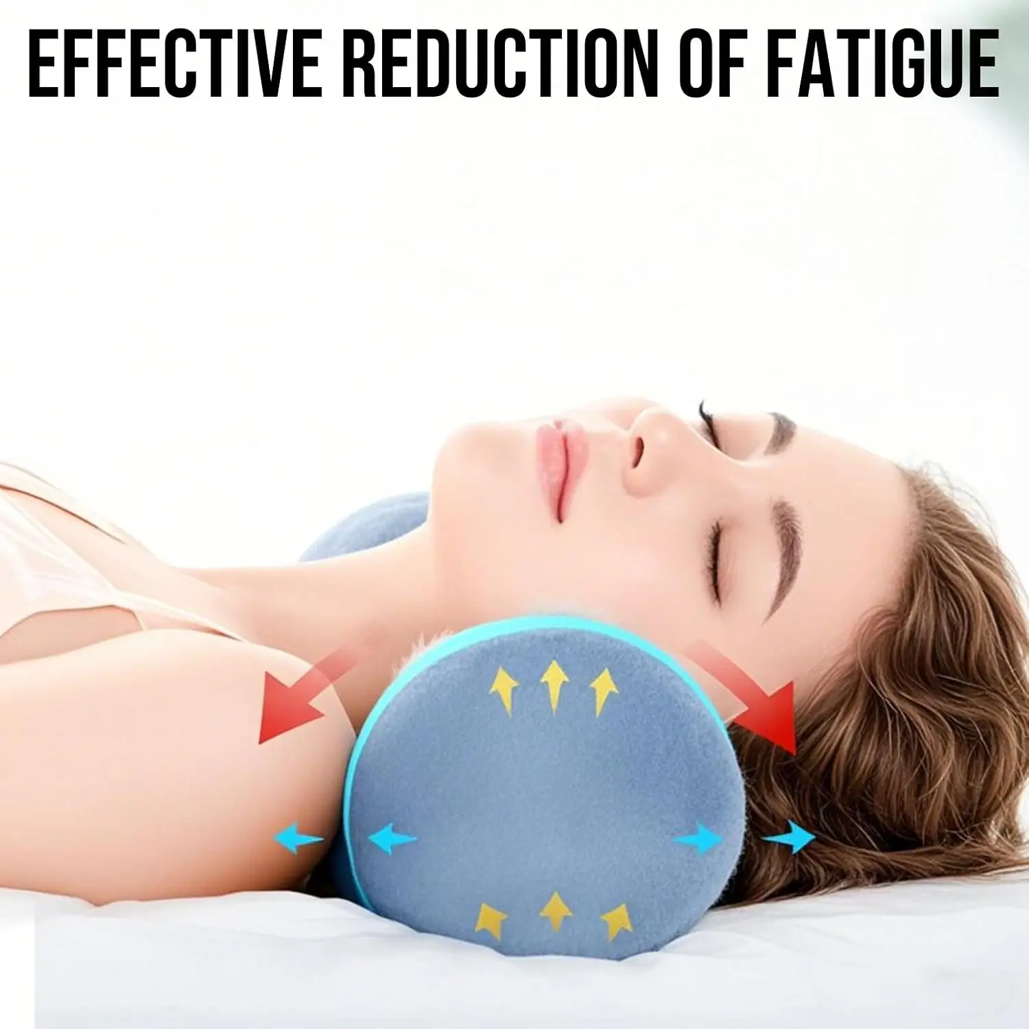 Custom Bolster Cushion Round Roll Long Pillow with Zipper Cervical Neck Lumbar Support Cylindrical Pillow Body Pillow for Adults