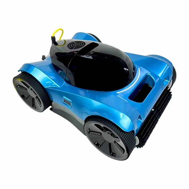 Addotron Rechargeable Cordless Automatic Waterline Cleaner Swimming Pool Cleaner Robot Automatic for Wall Waterline Floor