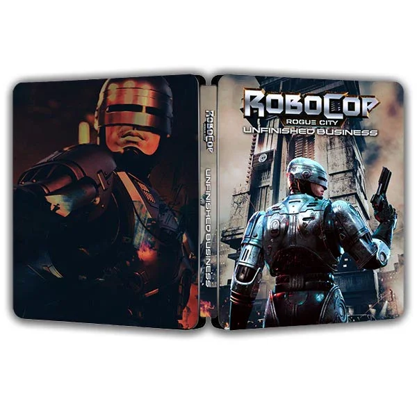 Robocop Rogue City Unfinished Business DayOne Edition Steelbook FantasyBox ( Just box no CD )