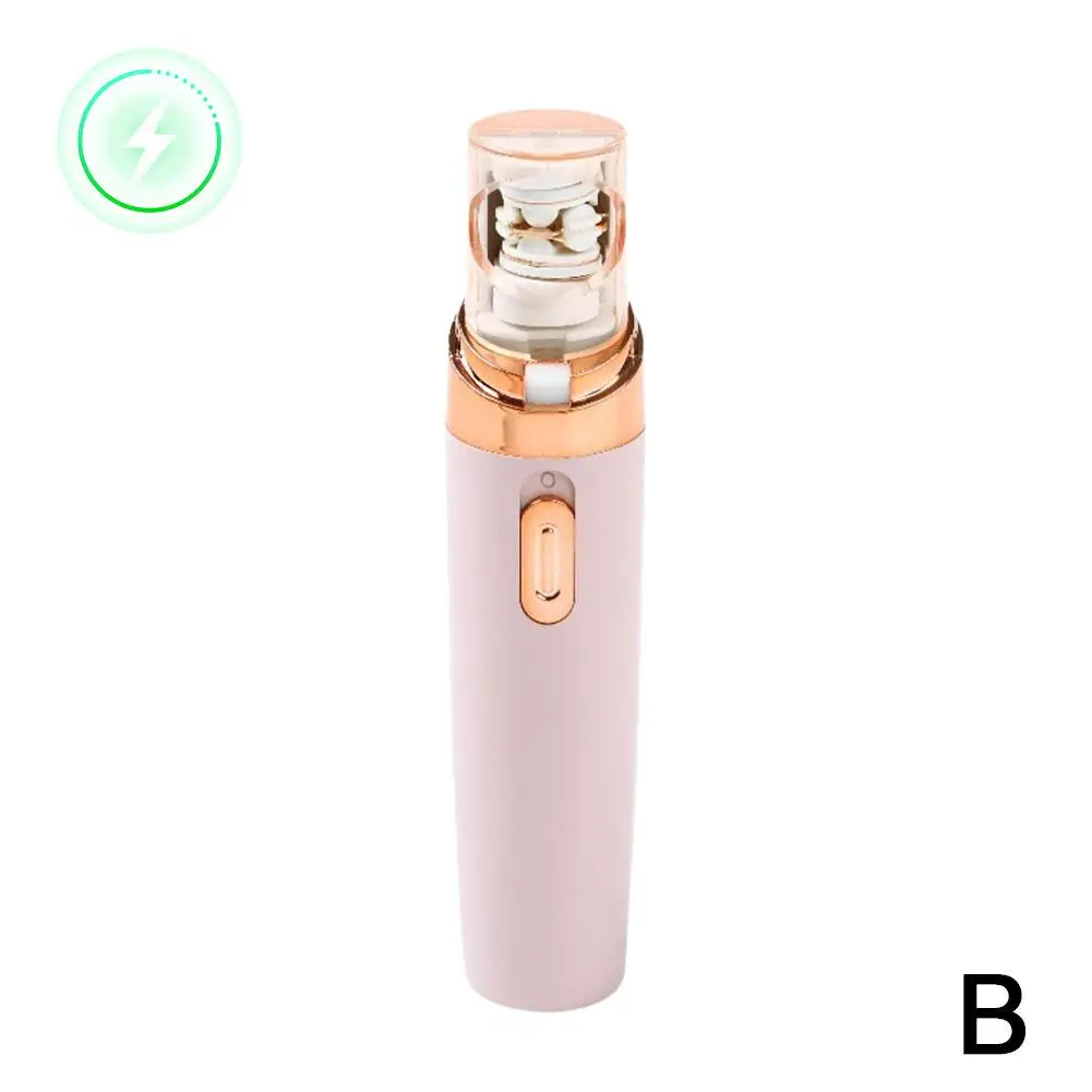 1pc Electric Eyebrow Trimmer Mini Eye Brow Epilator Removal Facial Shaver Hair Portable Razor Lipstick Women Shape Painless J9N4