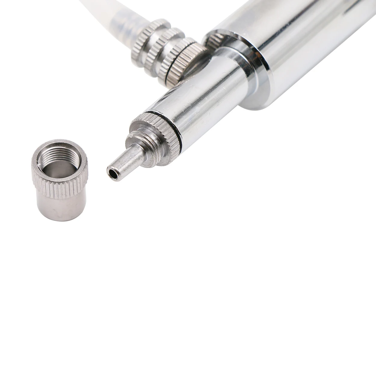 1 Pcs 5ml Livestock Automatic Continuous Syringe Veterinary Equipment with Vaccine Bottle Stainless Steel Vaccine Syringe