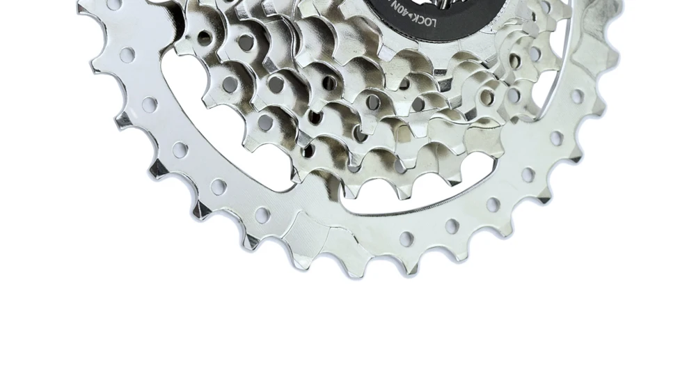 1pc VG Sport 7 Geschwindigkeit Rennrad Kassette 12-28T/32T Silber Farbe Fahrrad Freilauf Kettenrad Zahnräder 7s Fahrrad Zubehör Fahrrad Teile – Detail 12