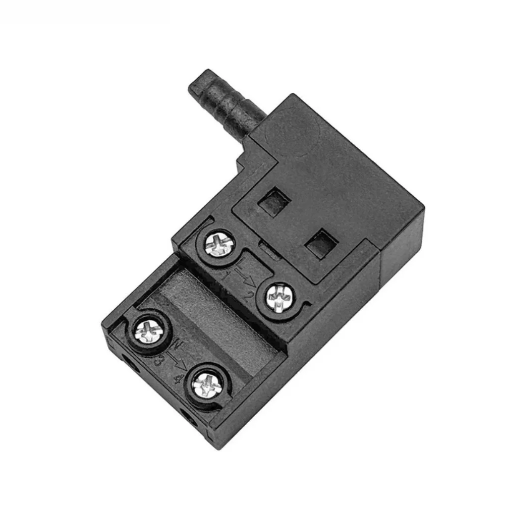 Replacement Switch Compatible with For Aluminum Cutting Machine and Belt Saw Tools 250V Plastic 4.25x2.3x2.6cm Black