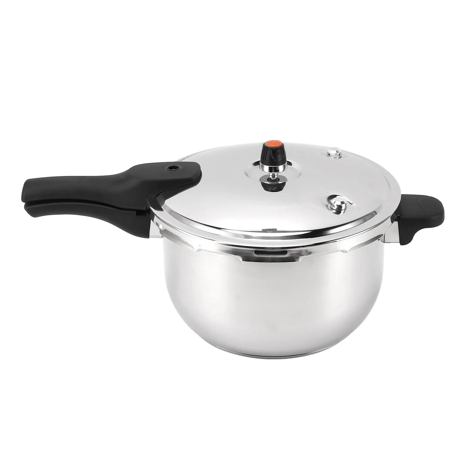 Pressure Cooker Stainless Steel Explosion Proof Multifunctional with Safety Valve 80KPA Security Handle Pressure Cooking Pot