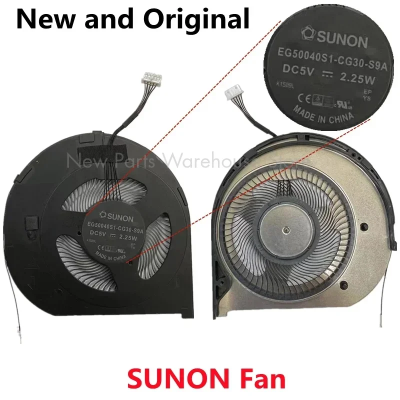 L New Original CPU Cooling Fan Cooler For Lenovo Thinkpad T490 T14 T495 P14S P43S Laptop ND75C33-18F16 BATA0806R5HY001