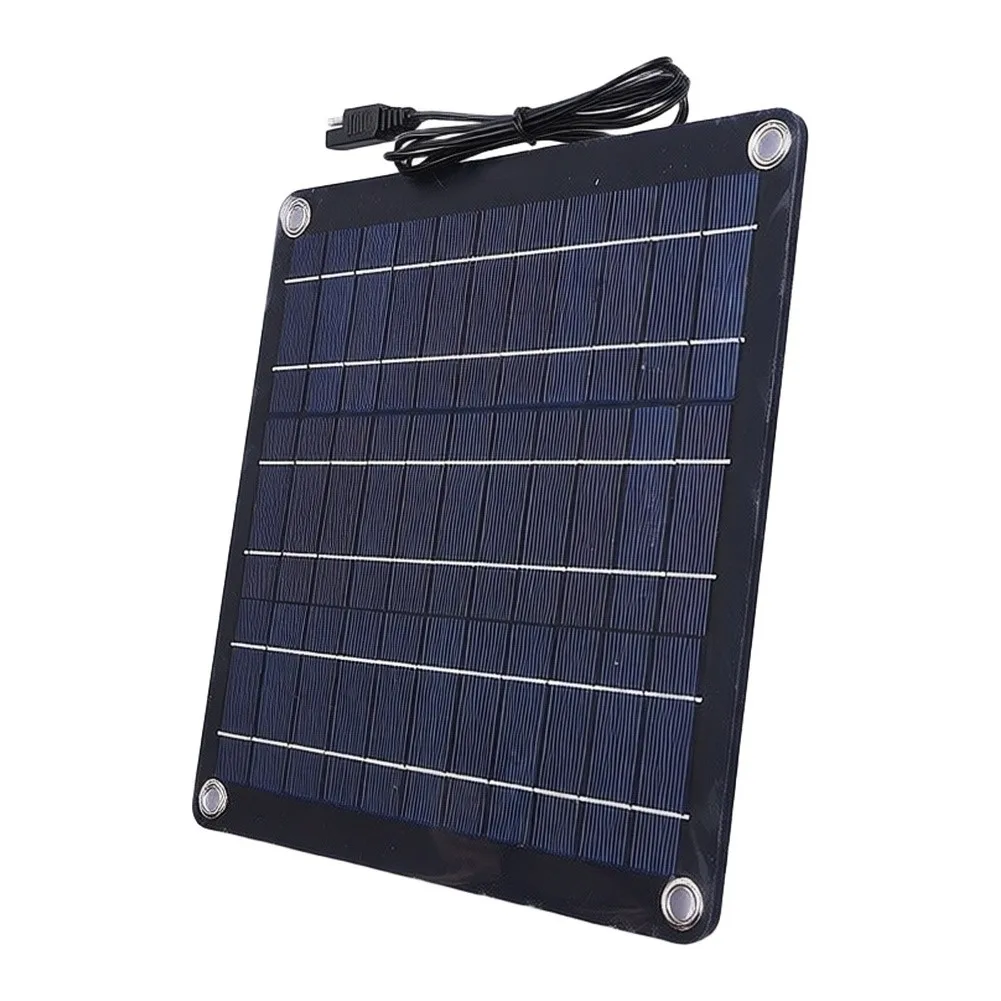 10W 18V For semi For flexible Solar Panel for Outdoor Photovoltaic Systems Lightweight PET Coated Foldable Bag