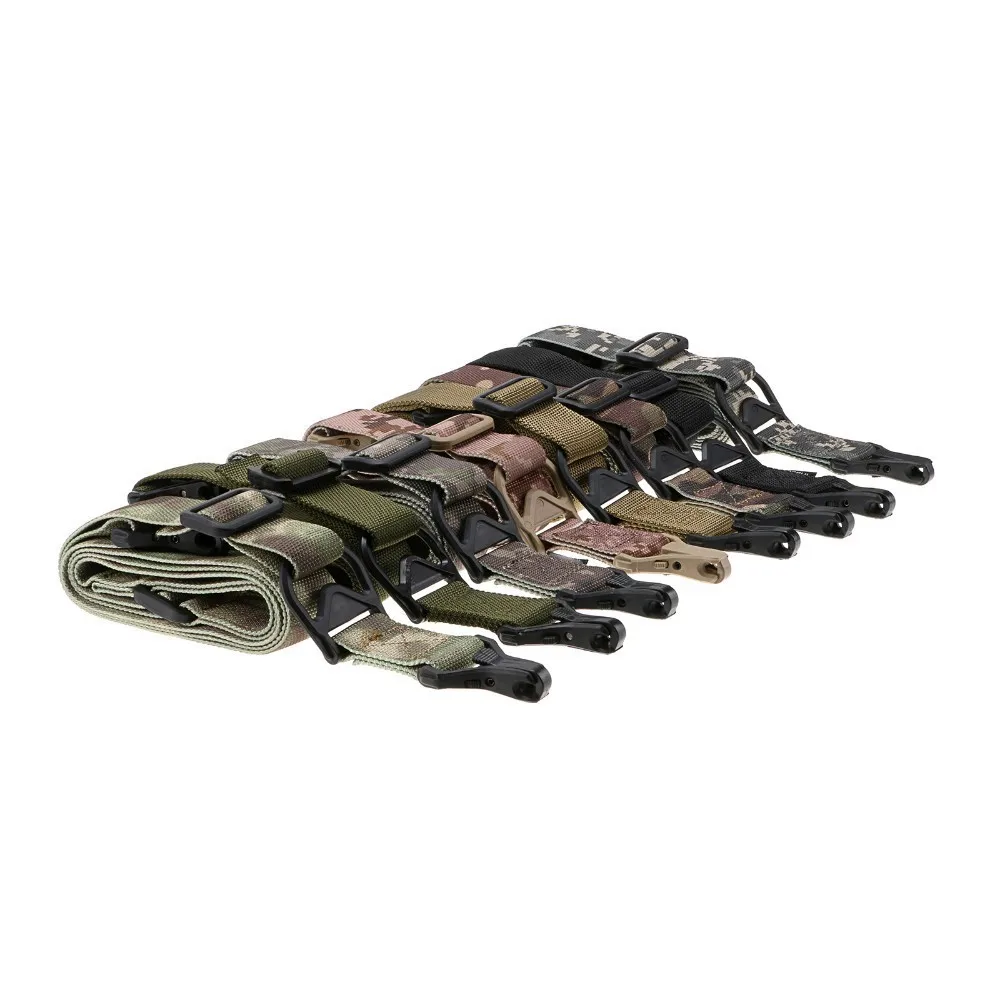 الادسنس التكتيكية قابل للتعديل 1/2 نقطة Airgun MS3 حبال للصيد بندقية بندقية WarGame MagPul نمط شعار Srtap الألوان ملحق