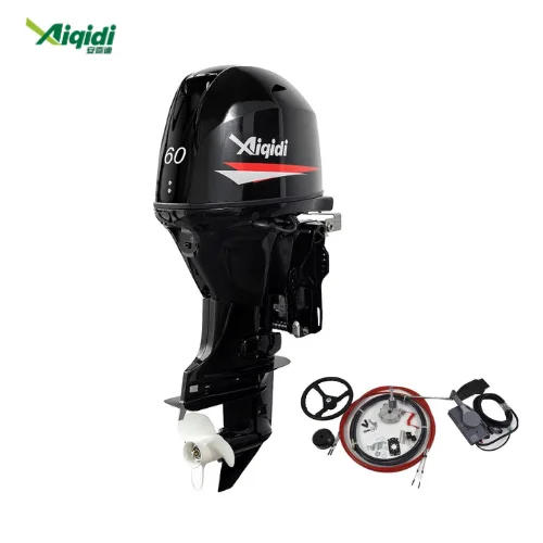 محرك Aiqidi F60 الخارجي مع EFI وحواف POwer للتحكم في محراث العمود الطويل من النوع الجديد