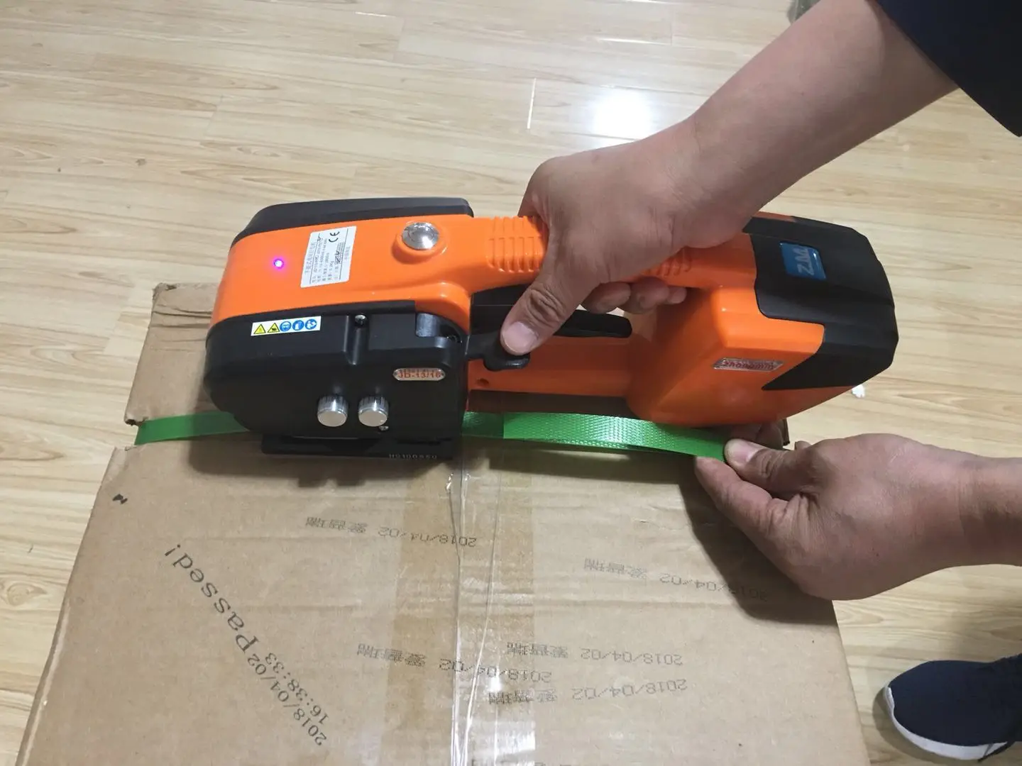 JD13 16 Pallet Plastic Pet Carton Banding Electric Power Strapping Packing Packaging Machine