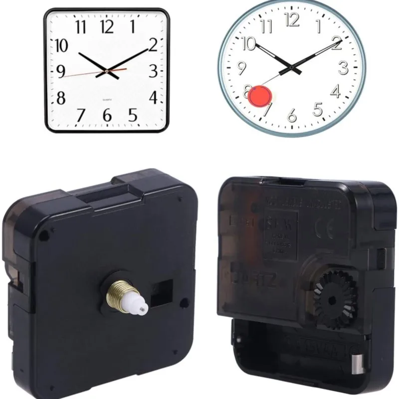 1 Set DIY Complete Quartz Clock Dial Repair Wall Kit Including Quartz Clock Movement Mechanical Parts Hands Dial Numerals