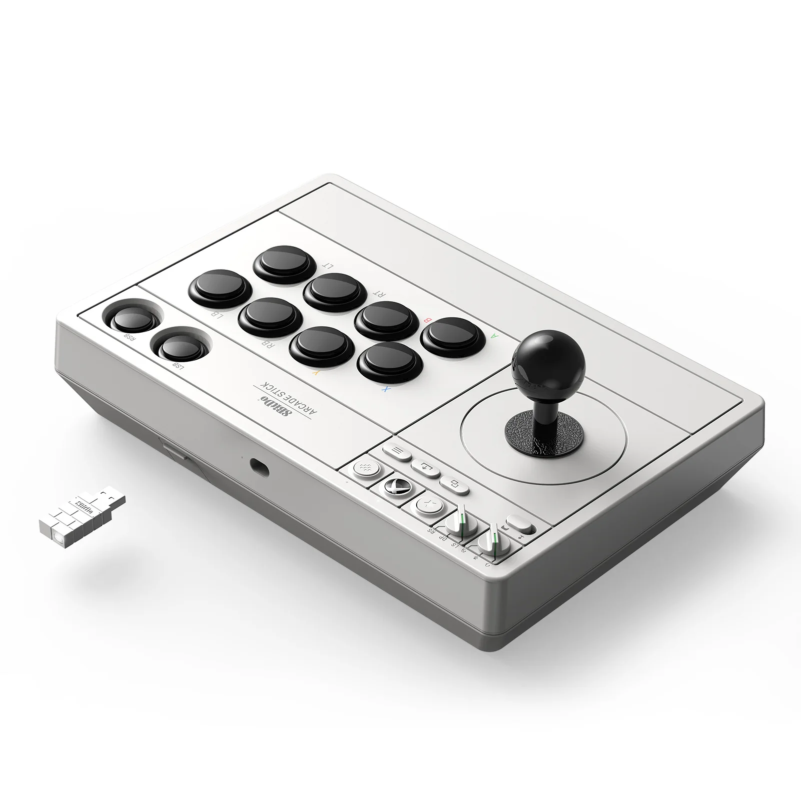 8BitDo Arcade Stick Microsoft Officially Licensed For Xbox Series X/S Xbox One and Win10 Wireless 2.4G/Wired USB-C Arcade Stick