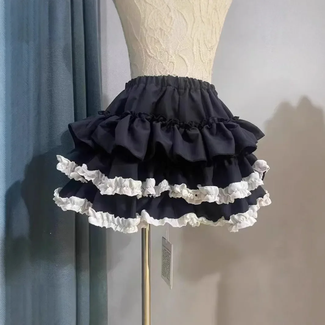 Falda corta plisada estilo Ballet para mujer, novedad de verano, diseño elástico, cintura alta, adelgazante, antiligera, minifalda acampanada