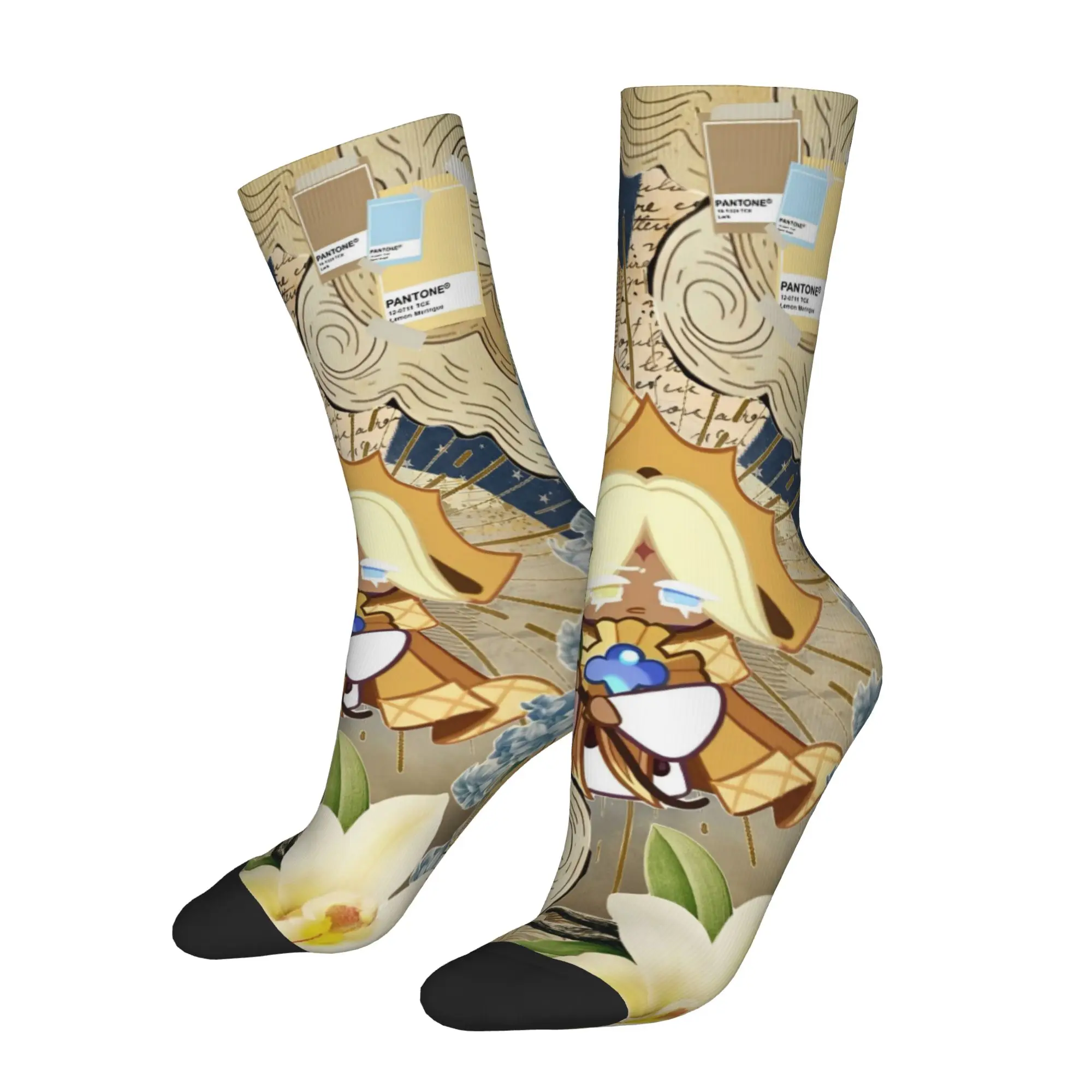 Cookie run kingdom Gift Socks Merchandise for Unisex Breathable Print Socks