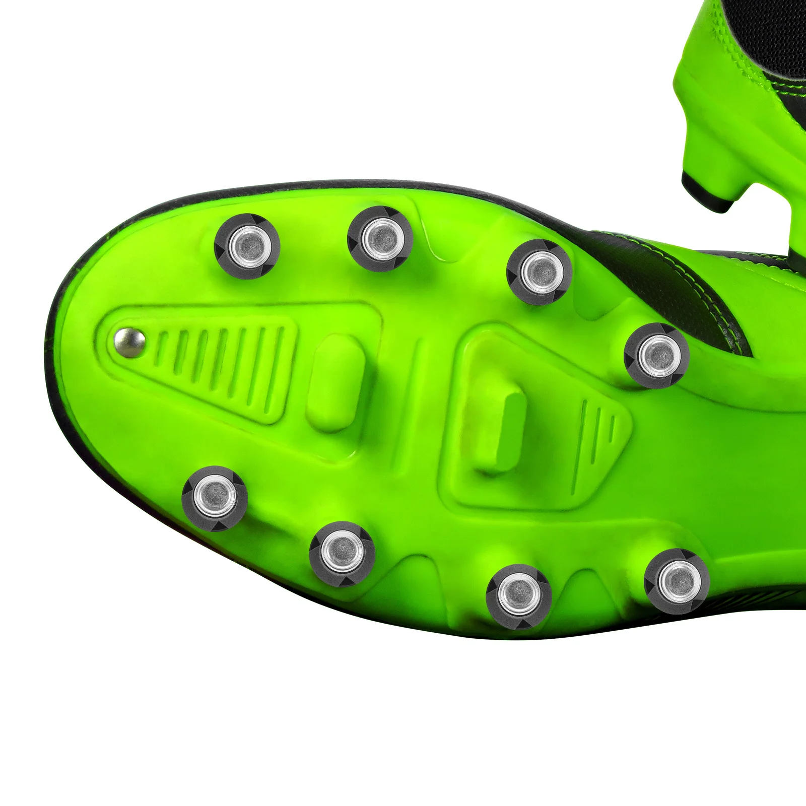 12 قطعة أحذية كرة القدم المعدنية ترصيع استبدال دائم مقاومة للاهتراء عدم الانزلاق الرجبي أحذية رياضية سبايك الرياضة التمهيد ترصيع #3