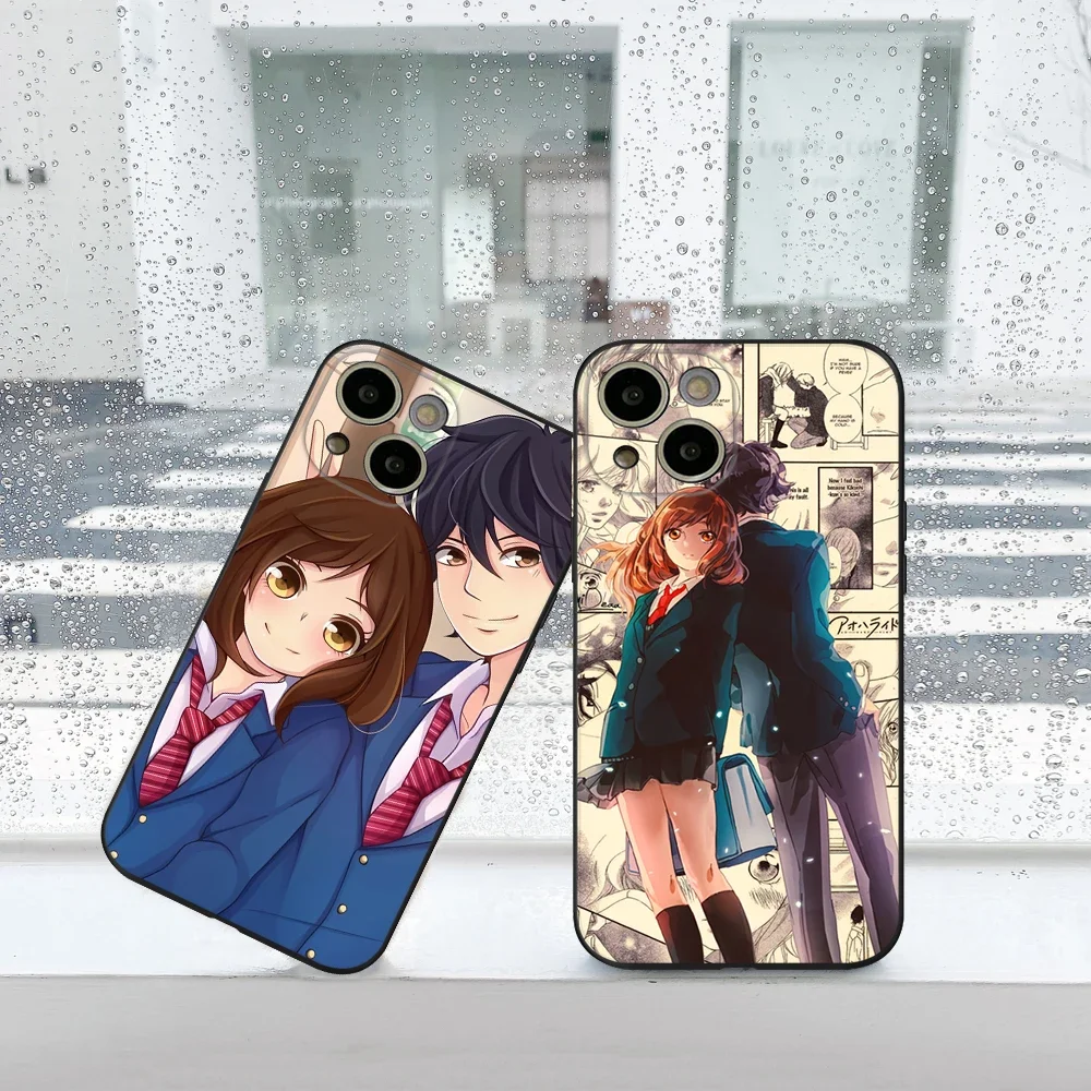 Anime Ao Haru Ride Phone Case for iPhone 14 15 11 12 13 Pro mini pro XS MAX 8 7 14 15 Plus X SE 2020 XR 13 pro max phone case