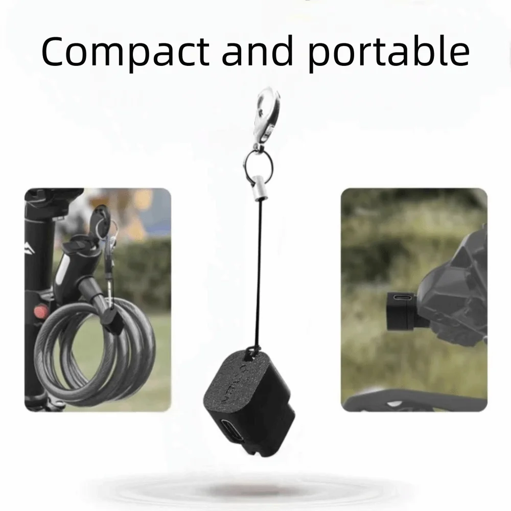 

12-скоростной адаптер для электрического велосипеда, зарядное устройство, порт Type-C, головка зарядного устройства, портативный 4-контактный разъем для SHIMANO