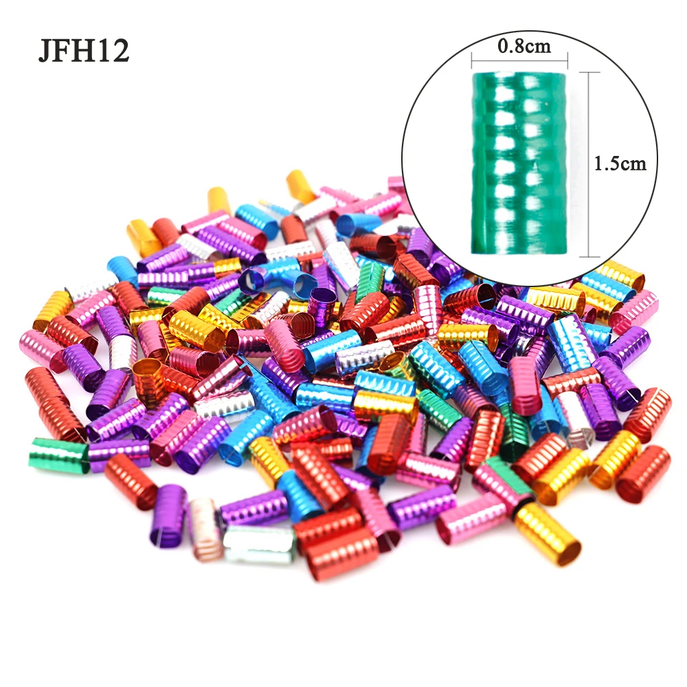 95pcs Mixed Color Hair Ring For Braids Cuff Clips Available Dreads Accessories Dreadlock Beads Adjustable Styling Tool