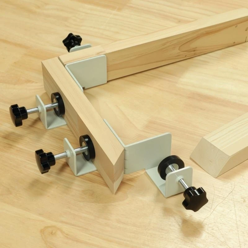 헤비 듀티 퀵 턱 90도 코너 클램프 캐비닛 서랍 설치 클램프 .Y1QB