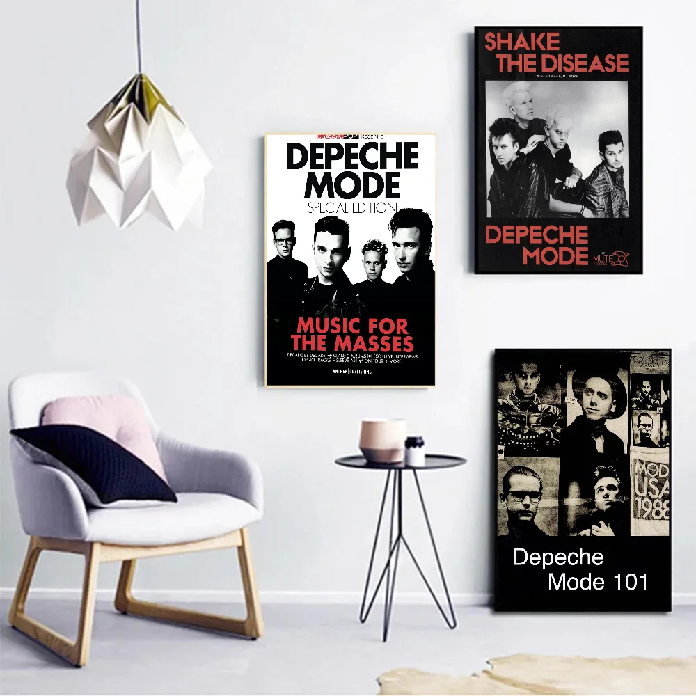 Depeche-Mode Singer Star Classic Movie Posters HD Quality Poster Wall Art Painting Study Nordic Home Decor