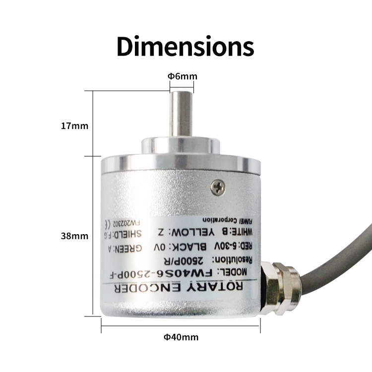 Coding Machines CNC Lathes Encoders Rotary Encoders Incremental Rotary Encoder Motor