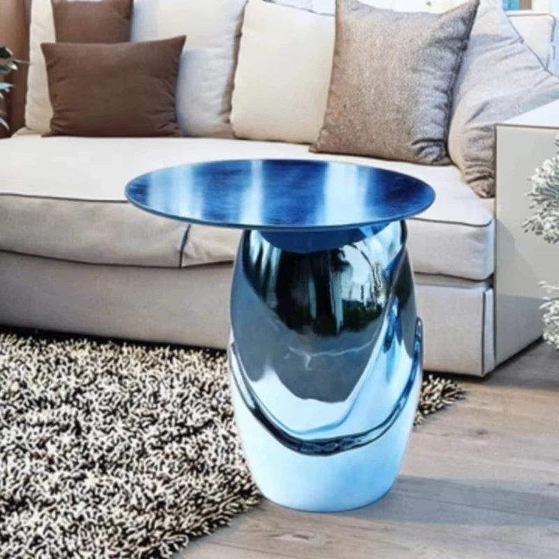 #Creative Eye Catching Form FRP Coffee Table Custom Color Options for Modern Living Space Trendy Commercial Venue