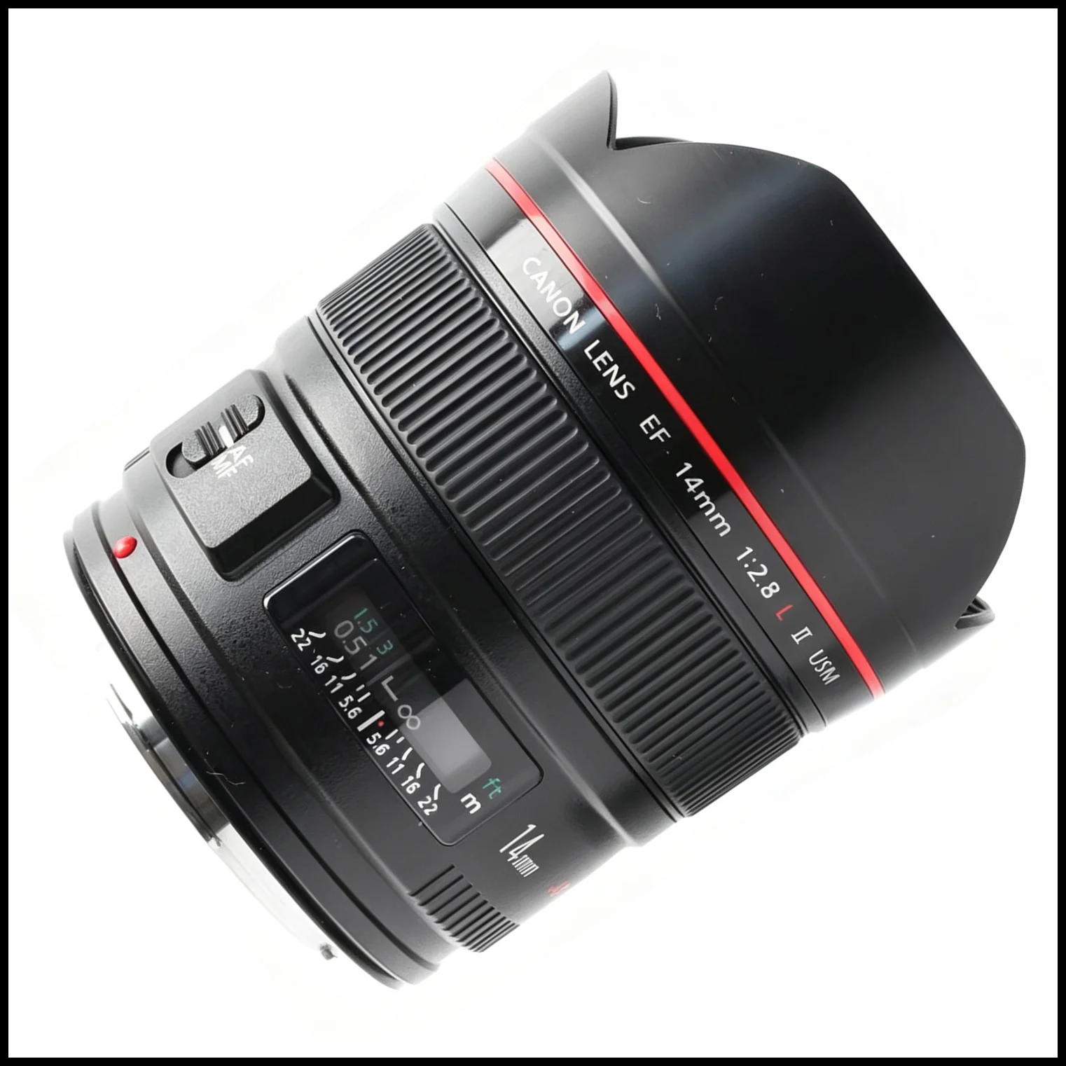 CANON EF 14mm f2.8L II USM Second Generation DSLR Fixed Focus Lens For Canon 1DX 5D3 5D4 5DS 5DSR 6D 6D2