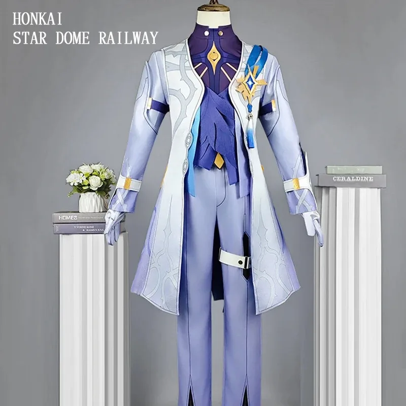 

Sunday Cosplay Costume Honkai Star Rail Carnival Uniform Wig Anime Halloween Costumes Men Game Character Outfits