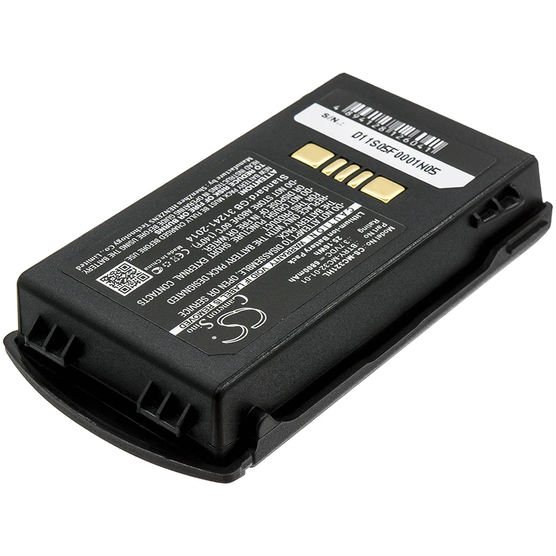 Barcode Scanner Battery For Zebra&Motorola:MC3200,MC32N0,MC32N0-S,BT-000375,BTRY-MC32-01-01,BTRY-MC32-52MA-01,BTRY-MC33-27MA