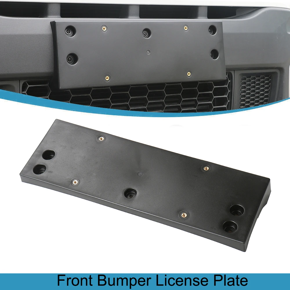 

Car Front Bumper 4WD License Plate Bracket Holder for Jeep Renegade 2016 2017 2018 2019 2020 2021 2022 Auto Exterior Accessories