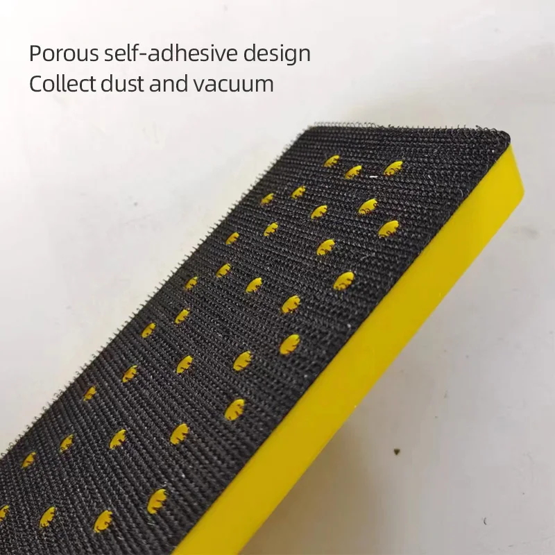 70*198mm 범용 트레이 공압식 사각 건식 그라인더 섀시 사포 샌딩 스틱 디스크 적합