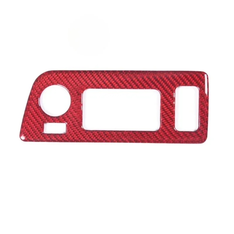 For Chevrolet Corvette C7 Genuine Real Dry Carbon Fiber 14-19 Interior Display Switch Decorative Frame Modification Accessories