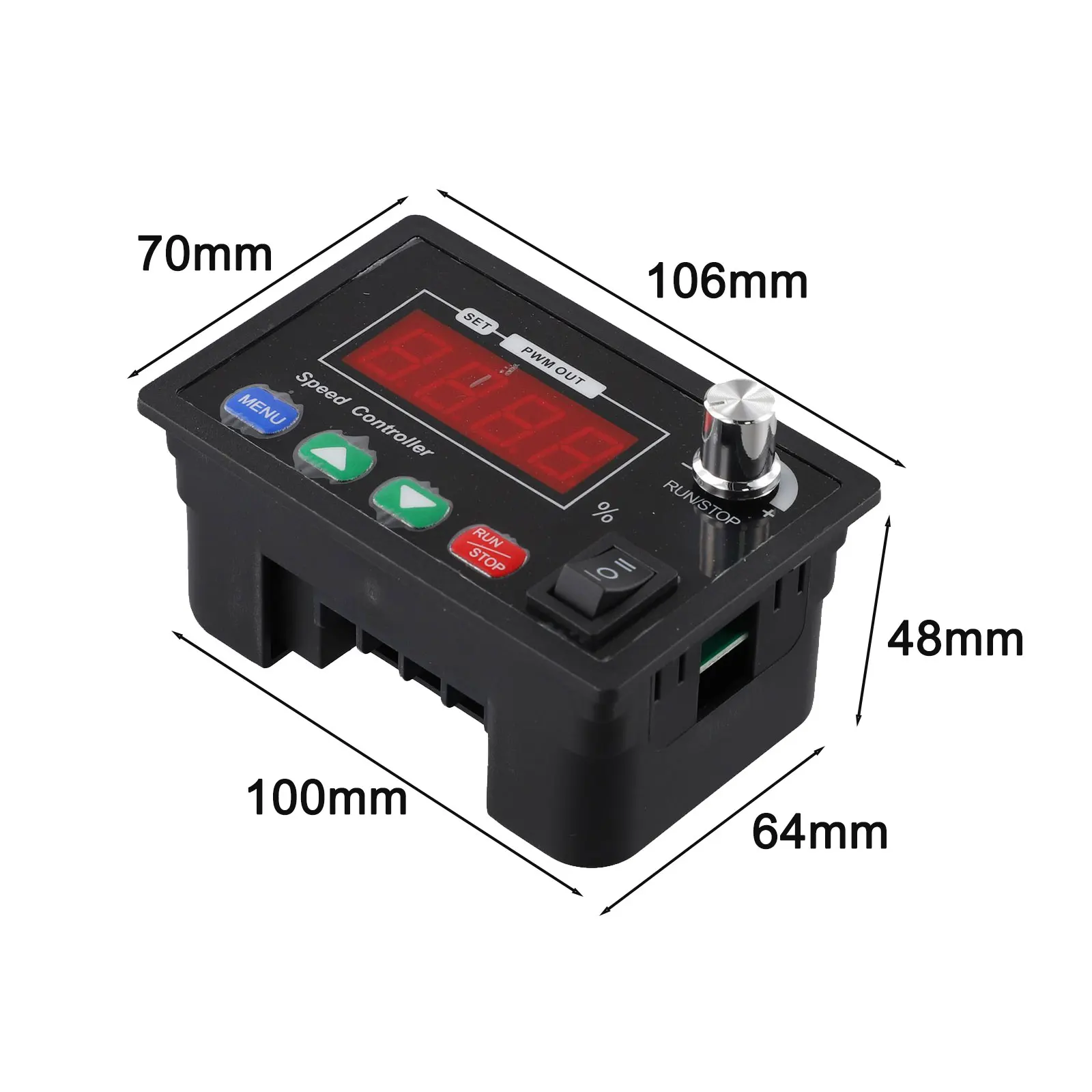 Powerful Bidirectional DC Motor Controller Supporting 10V 55V Input Voltage Range with User Features Powerful Bidirectional