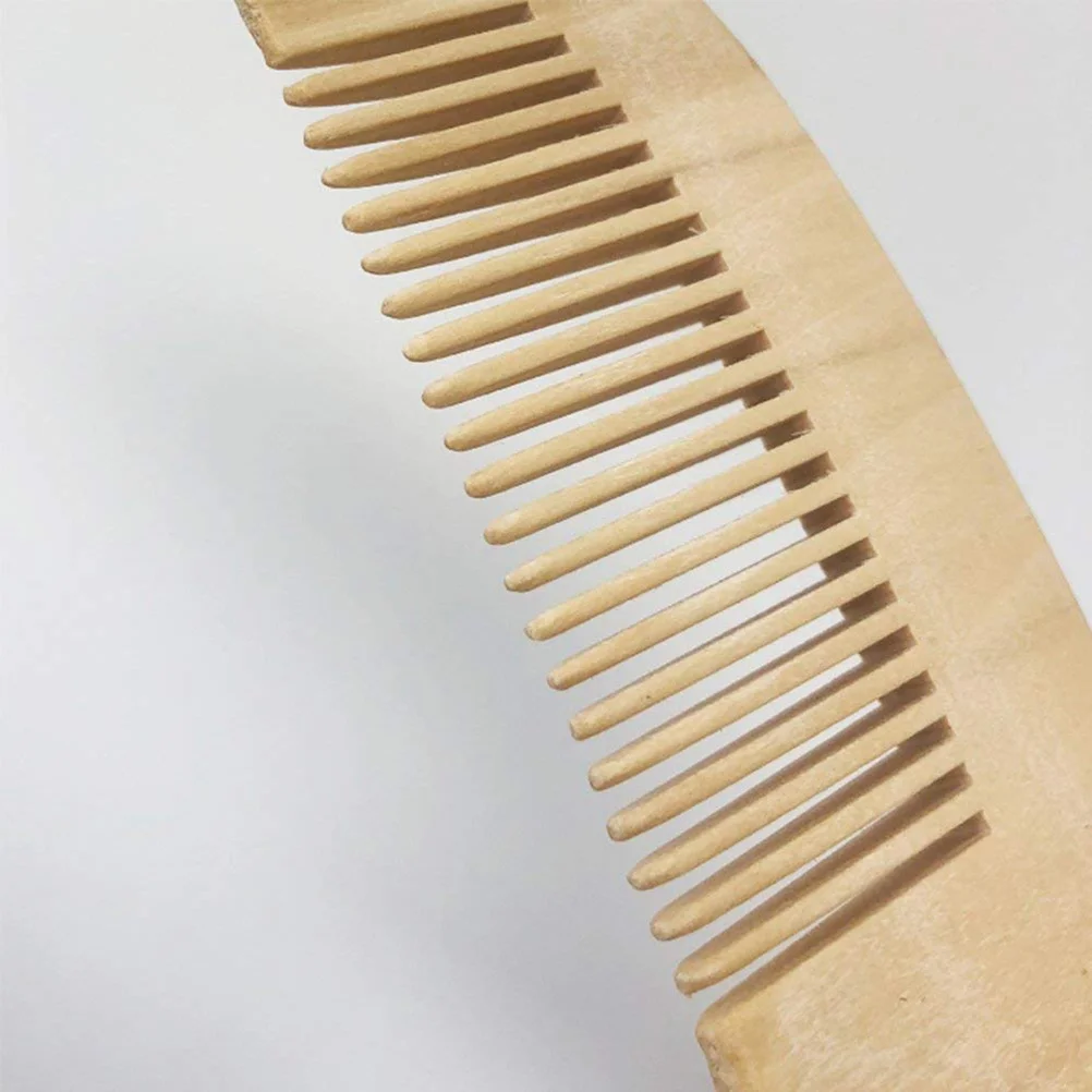 

2Pcs Wooden Comb Brush Set Soft Massage Scalp Bathing Body Cleaning Shower Brush for Kids Adults Baby Wooden Comb for Baby