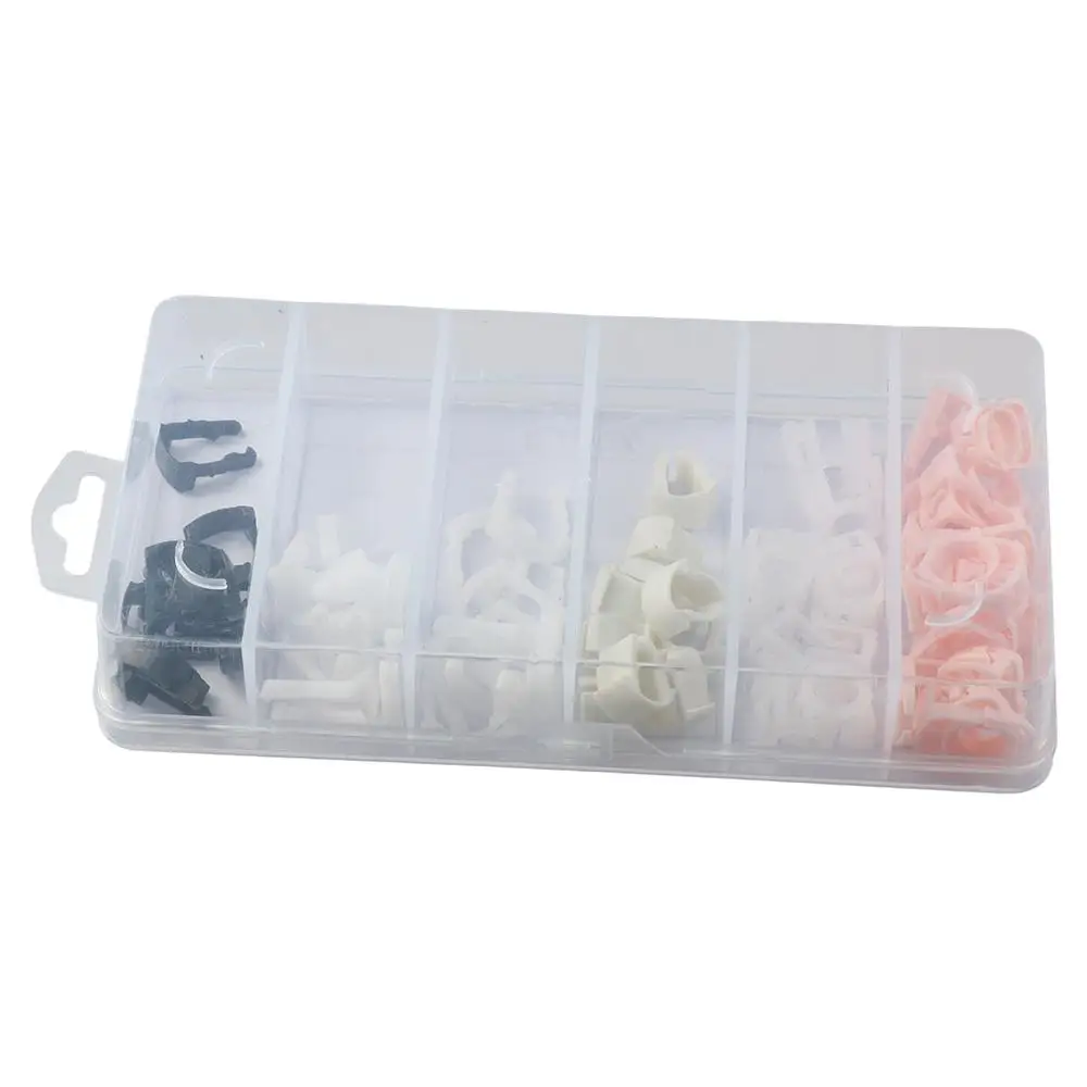 

70 Pcs Fuel Line Retainer Clip Assortment Kits, Clip Replacement Car Assessories Parts for Ford, for Ford Gm