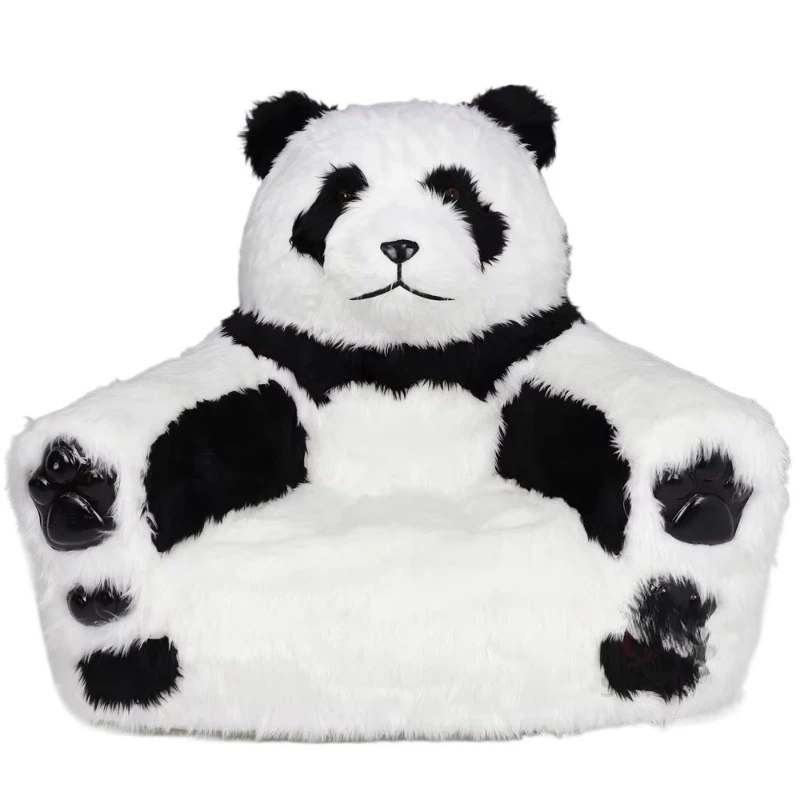 

Adult seat Animal plush folding children's sofa Back chair Lazy plush floor Children's inflatable sofa