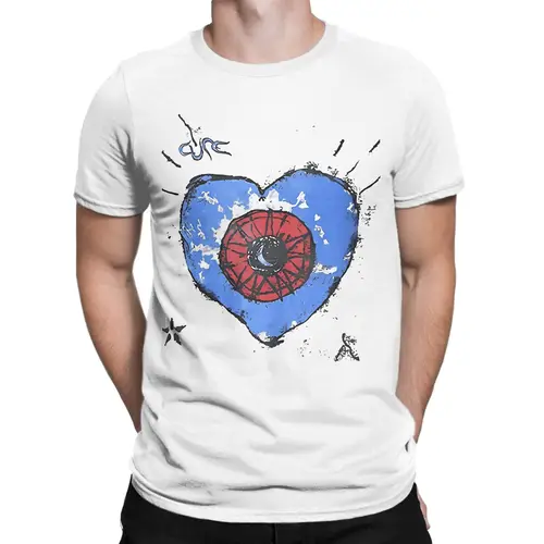 Imagen 2 del producto Camiseta Leisure 1992 Wish Tour Music Rock Band para hombre, camiseta 100% de algodón de manga corta The Cures, camiseta de verano con cuello redondo