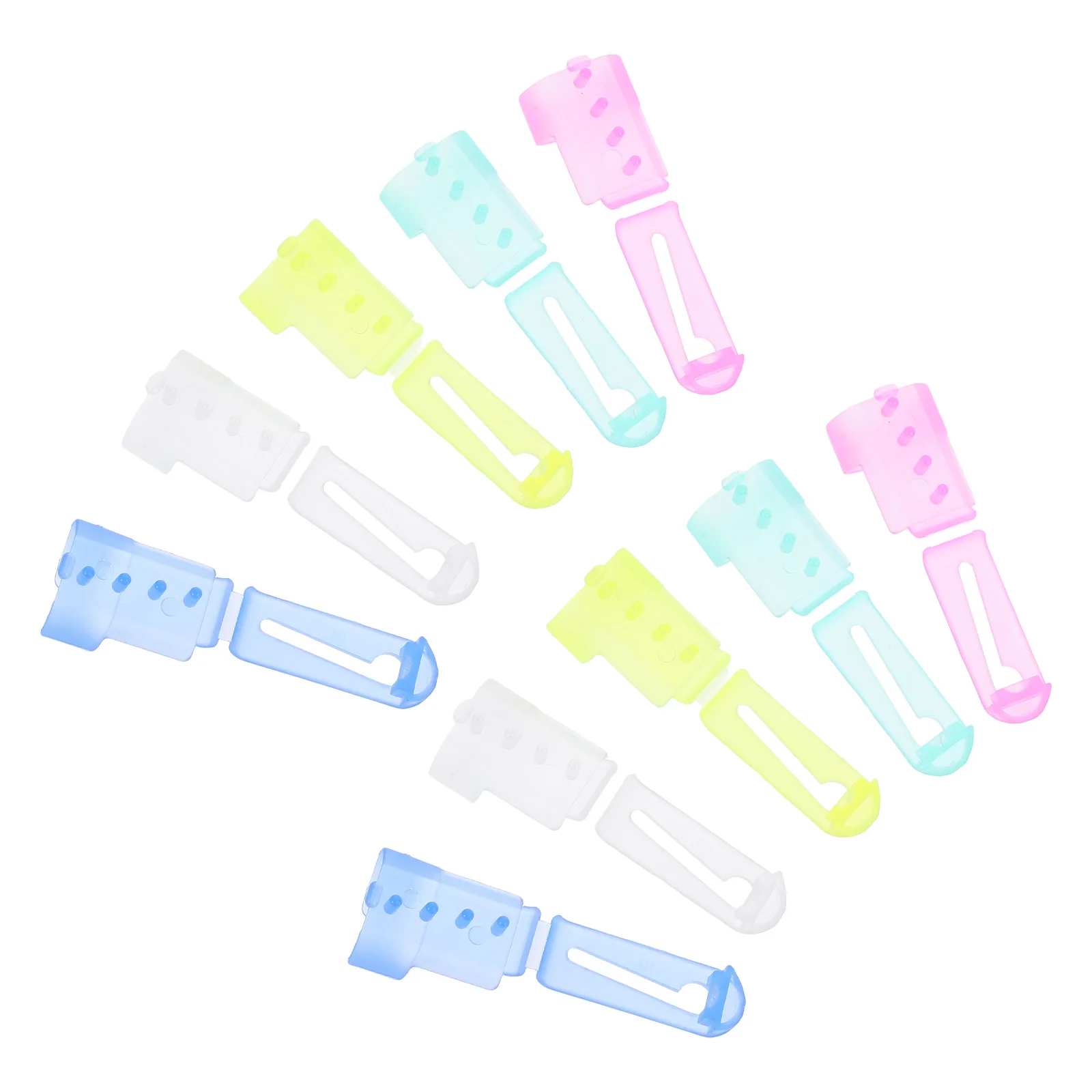 10 قطعة خواتم الاصبع الحياكة الزخرفية الكروشيه الحلقات الغزل دليل خواتم الإبداعية على شكل أدوات الحياكة حلقة الكروشيه