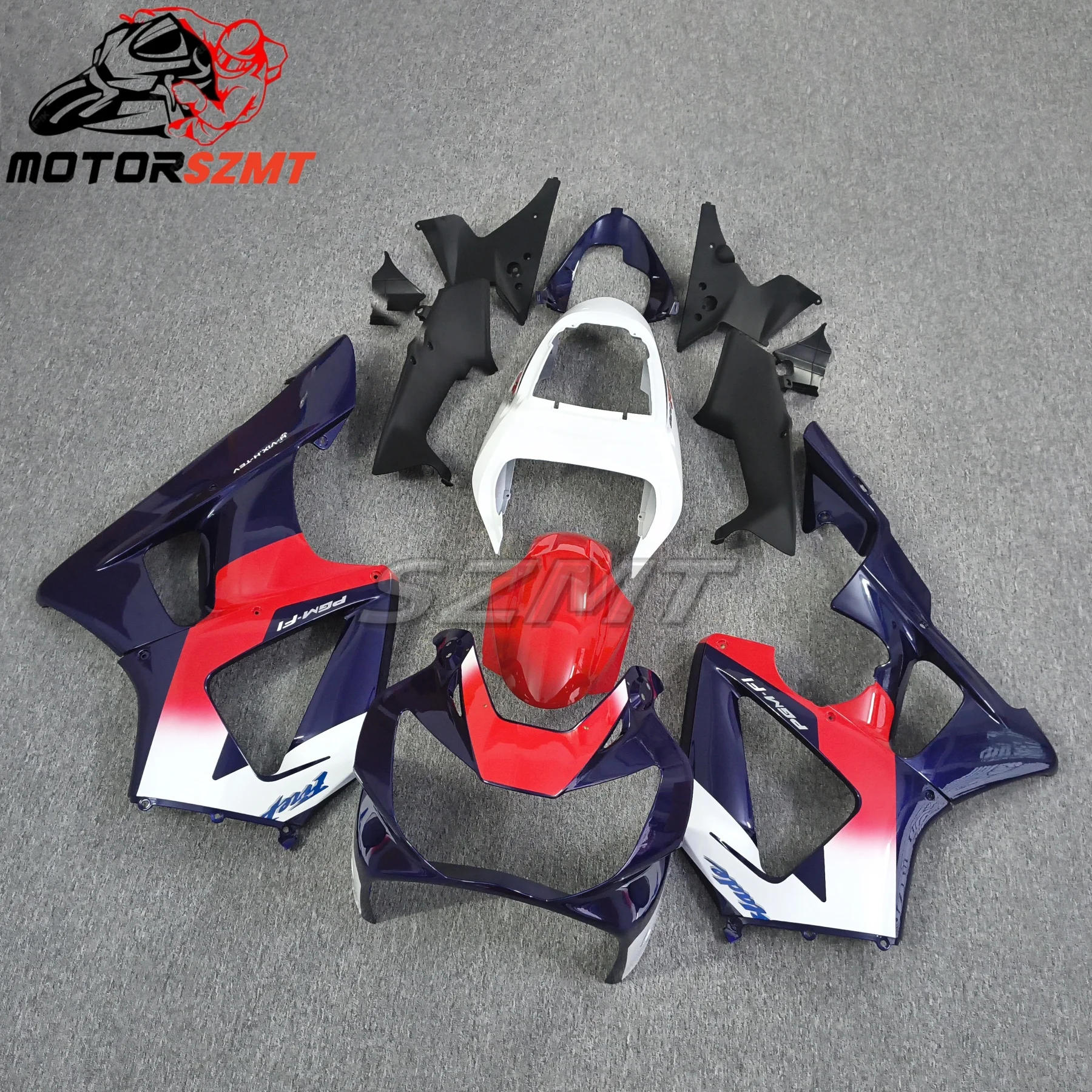 Blue White Yellow Fairing Kit for HONDA CBR900RR 929 2000 2001 CBR900 RR CBR 900RR 00 01 Injection Fairings Bodywork Set