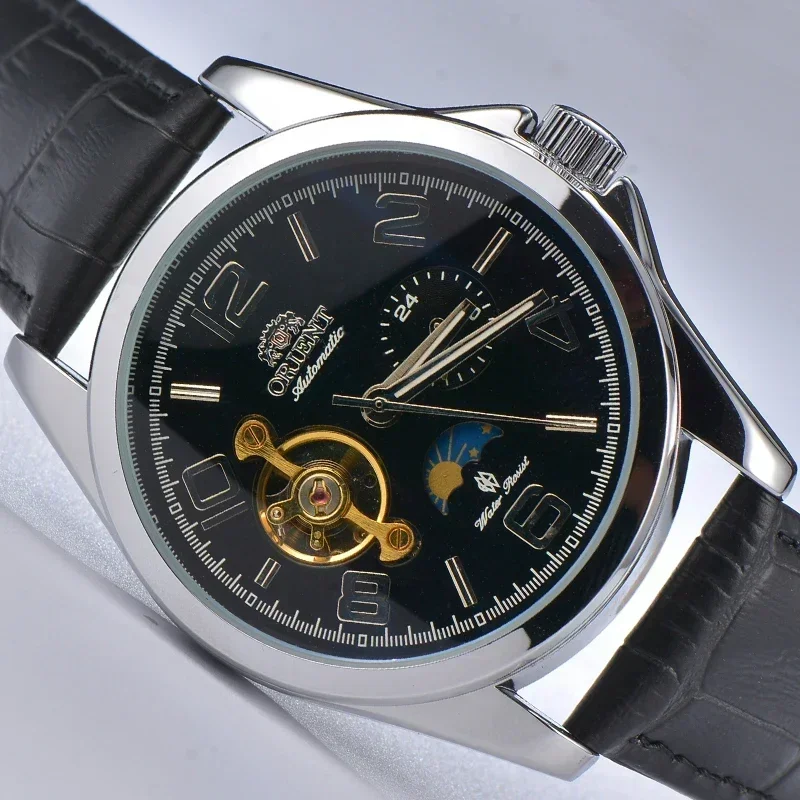 Orient Horloges Hoge kwaliteit AAA Klok Gloednieuw Top Herenhorloge Luxe Multifunctioneel Volledig Stalen Automatische Mechanische Tourbillon