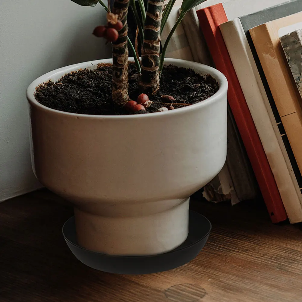 

10pcs Succulent Plastic Drip Tray Round Flower Pot Base Ground Trays Large Saucer Plants Water Catcher Planter