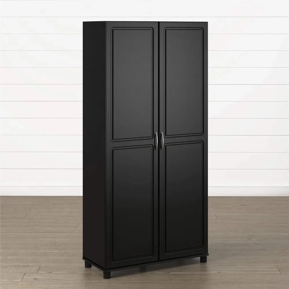 

Storage Cabinet Evolution Kendall 36" Utility - Black Living Room Cabinets