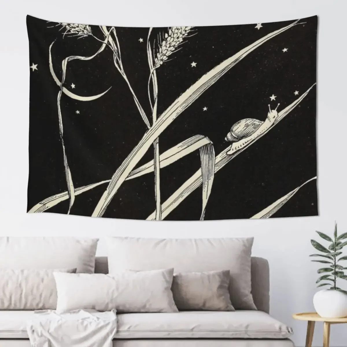 

Night Snail Tapestry Bedroom Decor Cute Room Things Bathroom Decor Tapestry