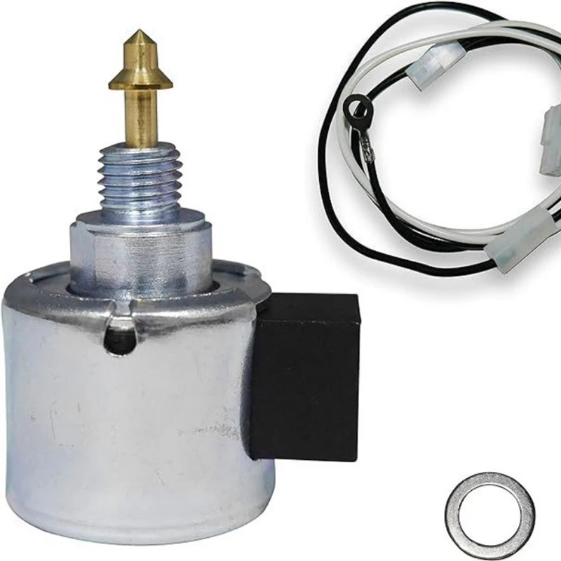 694393 Fuel Shut-Off Solenoid Compatible With Briggs & Stratton Fuel Cut-Off Solenoid Lawn Mower Kawasaki, Accessories