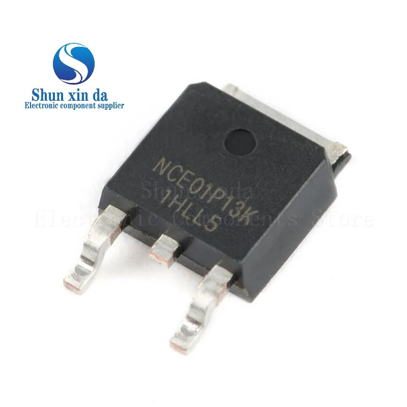 10PCS NCE01P13K NCE01P13 13A 100V TO-252-2 DPAK  P-Channel Enhancement Mode Power MOSFET SMD Transistor