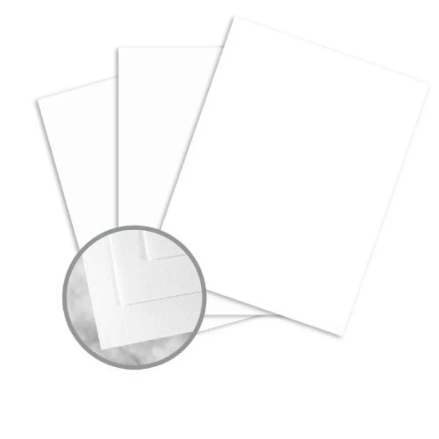 

Strathmore Writing Ultimate White Paper - 17 x 11 in 24 lb Writing Wove 25% Cotton Watermarked 500 per Ream