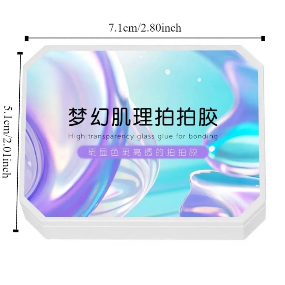 9-farbiges 9-Gitter-Poke-Gel, hohe Sättigung, französische Nagelmaniküre, hohe Sättigung, Gel-Lacke, zartes Maniküre-Gel