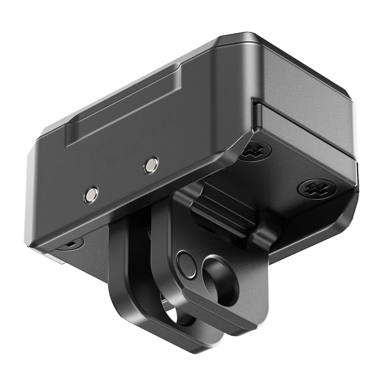 Base adaptadora de montagem de liberação rápida de alumínio com placa de montagem montagem de câmera de ação magnética interface universal de 1/4 polegadas