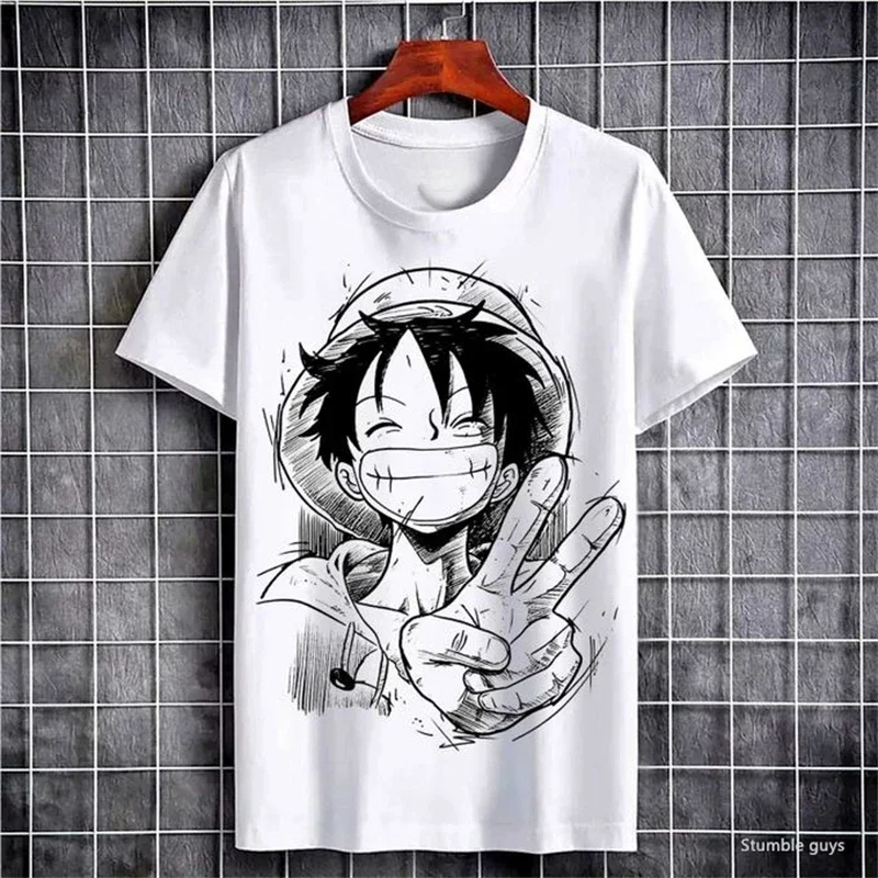 Herrenmode One Piece T-Shirt Katakuri Big Mom Jersey Jungenkleidung Mädchen Kurzarm Leichte Sommeroberteile