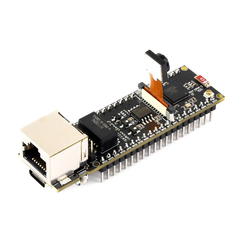 Płytka rozwojowa Waveshare ESP32-S3-ETH ESP32-S3 Ethernet obsługuje PoE, dwurdzeniowy procesor 240MHz, Wi-Fi i Bluetooth ESP32-S3-POE-ETH-M — zdjęcie produktu 3